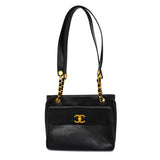 Chanel Shoulder Bag Caviar Skin Black