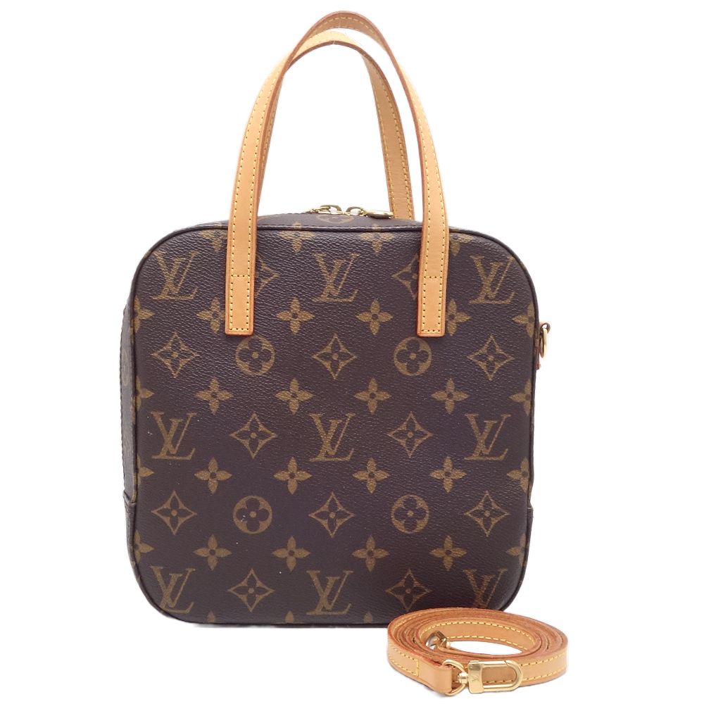 Louis Vuitton Monogram Spontini 2Way Bag Brown