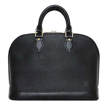 Louis Vuitton Handbag Alma PM Black Noir Epi