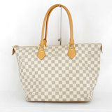 Louis Vuitton Saleya MM Tote Bag Damier Azur Canvas