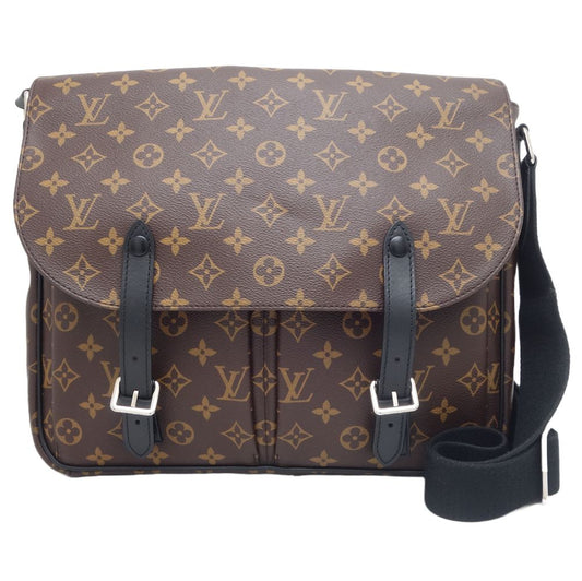 Louis Vuitton Christopher Messenger Diagonal Monogram Macassar Brown