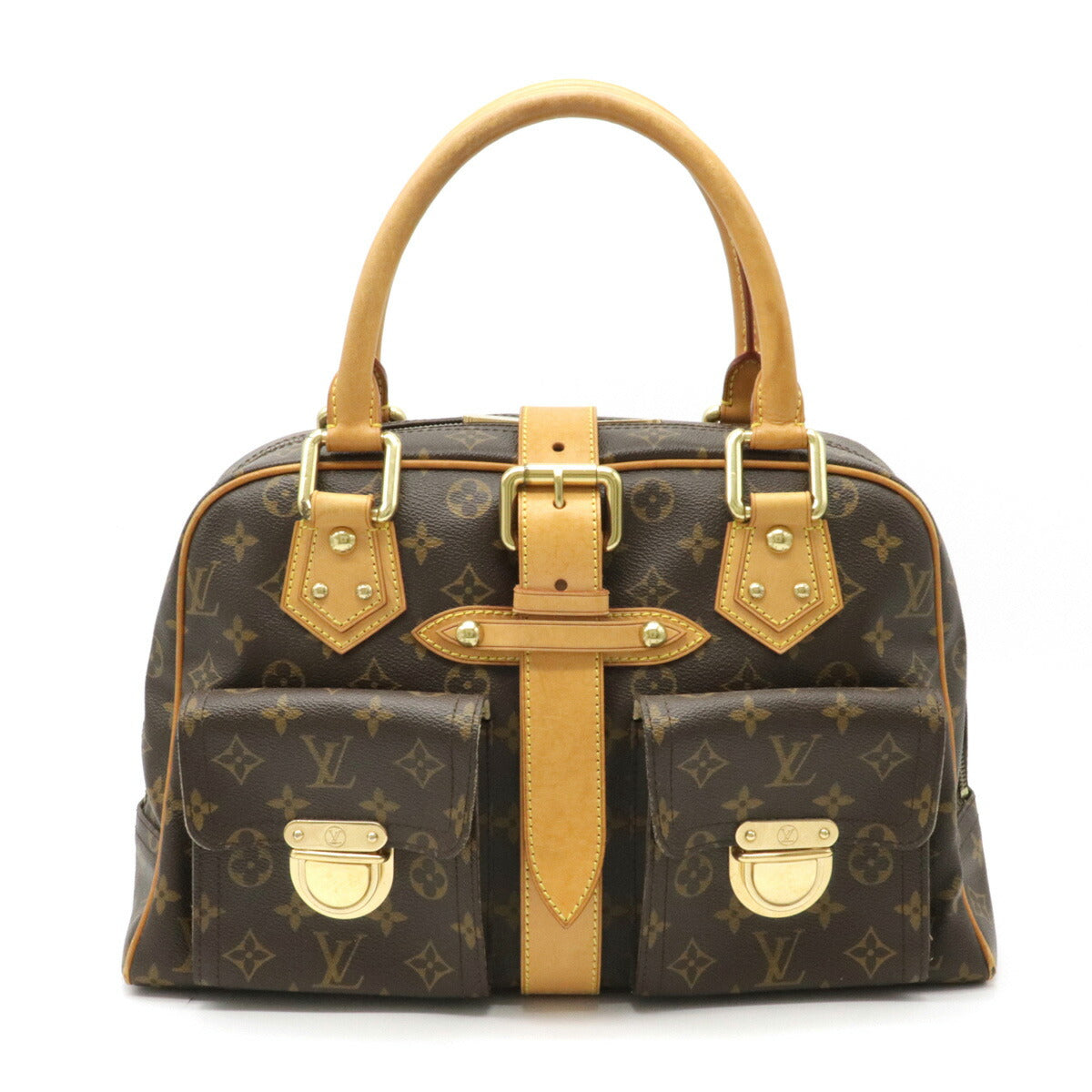 Louis Vuitton Monogram Manhattan GM Handbag Boston Bag