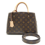 Louis Vuitton Monogram Montaigne BB Brown 2WAY Bag