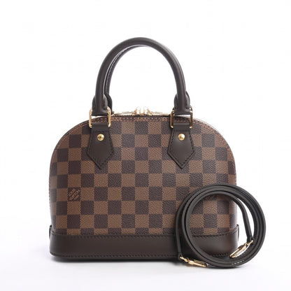 Louis Vuitton Alma BB Handbag Damier Brown