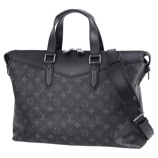 Louis Vuitton Briefcase Explorer Monogram Eclipse Leather