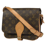 Louis Vuitton Cartesier 22 Shoulder Bag Monogram Brown