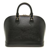 Louis Vuitton Epi Alma Noir Handbag Black