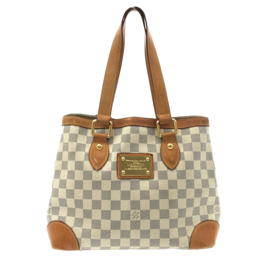 Louis Vuitton Hampstead PM Tote Bag Azure Damier Canvas
