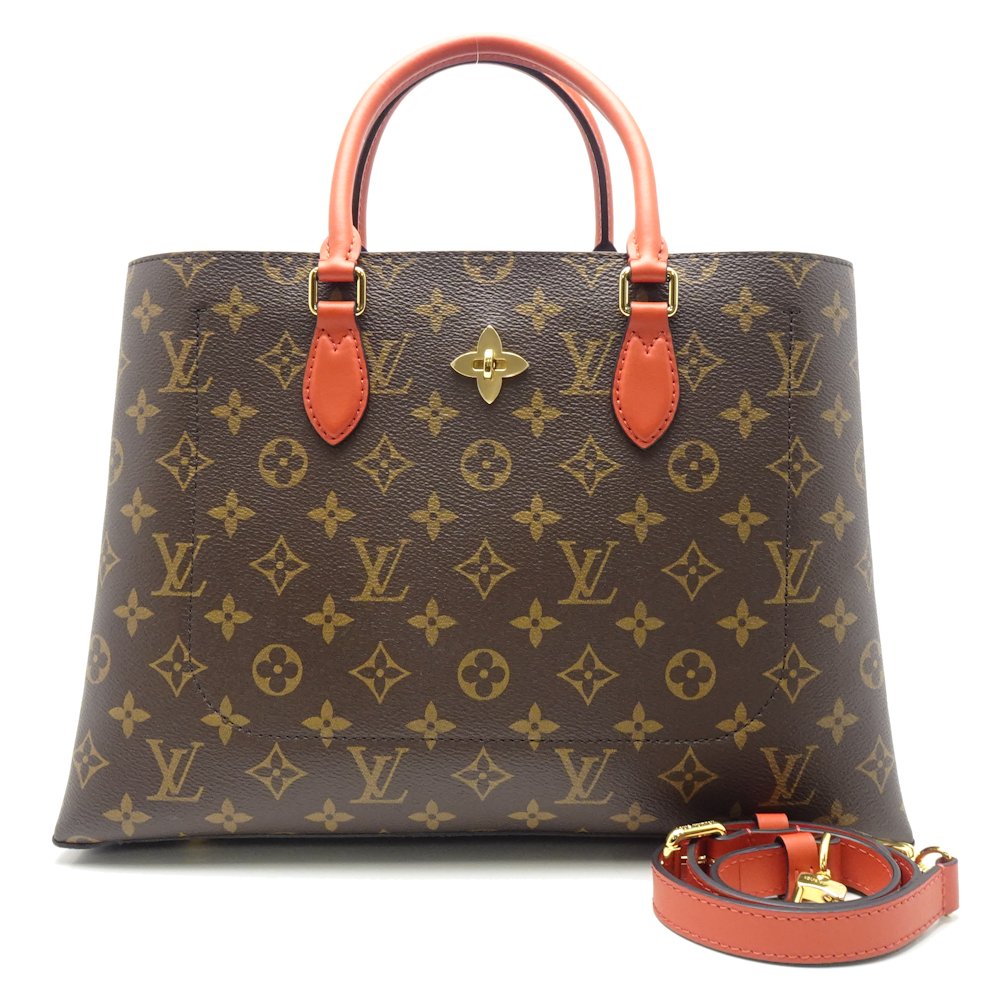 Louis Vuitton Flower Tote Monogram Coquelicot