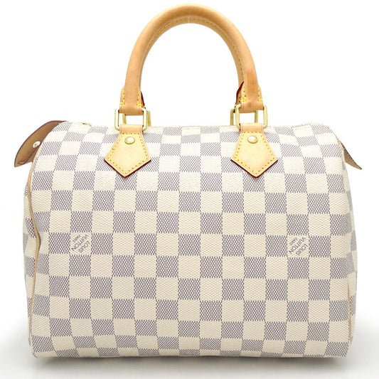 Louis Vuitton Damier Azur Speedy 25 Mini Boston Bag