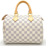 Louis Vuitton Damier Azur Speedy 25 Mini Boston Bag