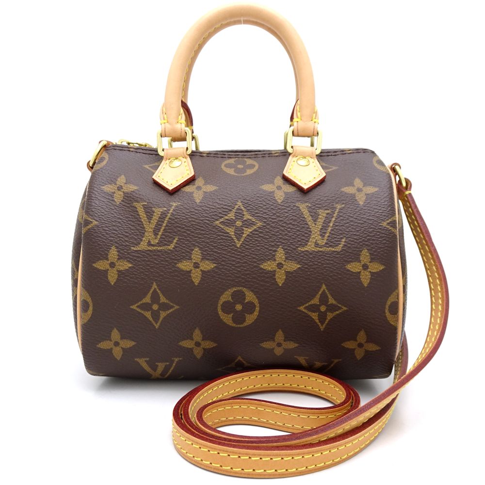 Louis Vuitton monogram Speedy Brown 2way Bag Crossbody
