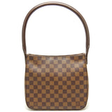 Louis Vuitton Damier Looping MM Ebene  Shoulder Brown
