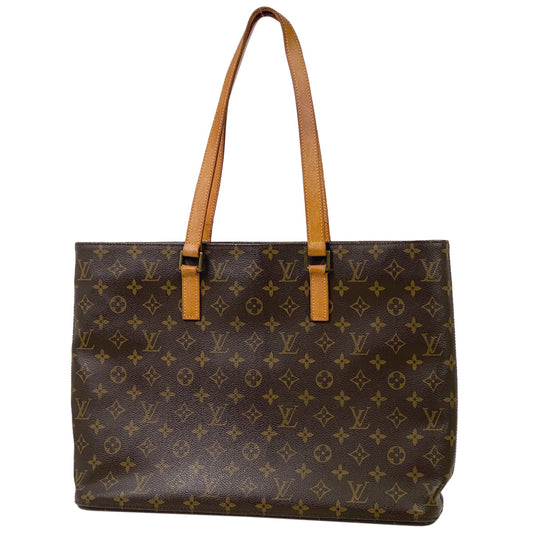 Louis Vuitton Luco Shoulder Bag Shawl Tote Monogram Brown