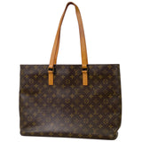 Louis Vuitton Luco Shoulder Bag Shawl Tote Monogram Brown