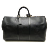 Louis Vuitton Epi Keepall 50 Noir Boston Bag Black