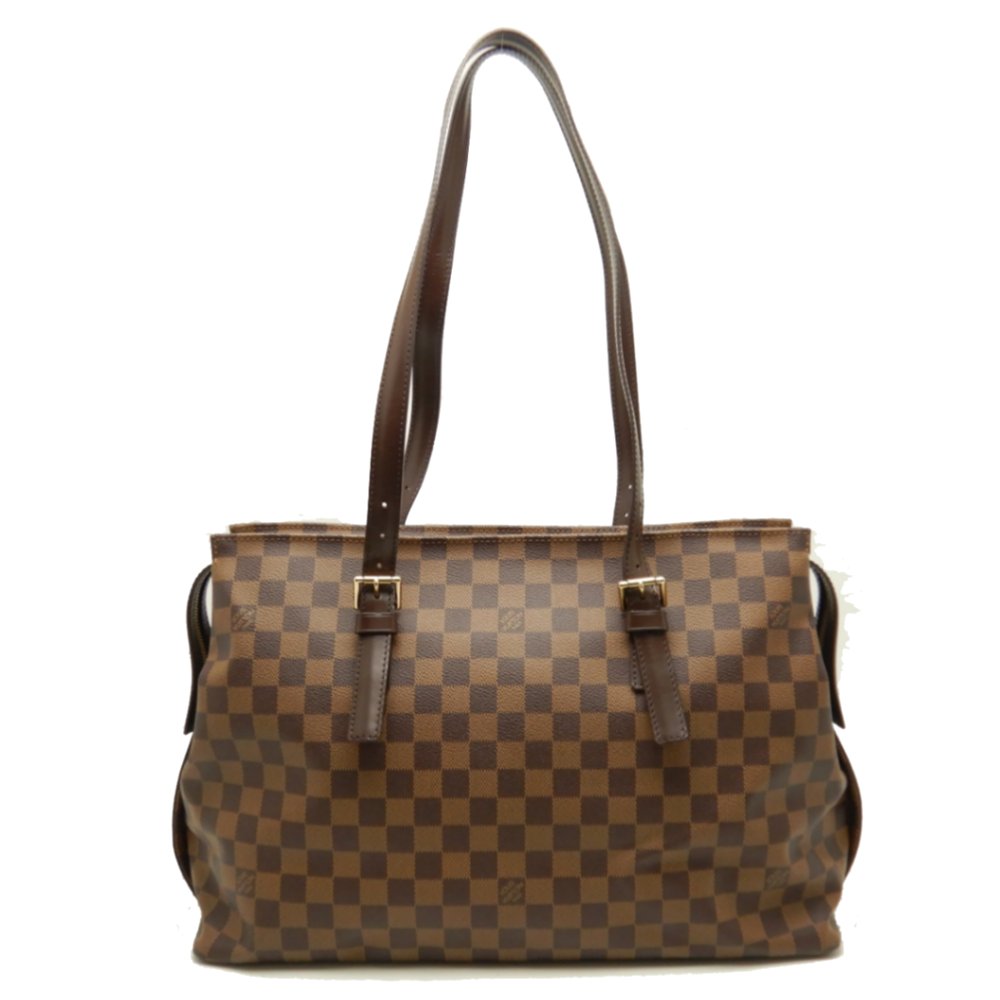 Louis Vuitton Damier Chelsea Ebene Tote Bag