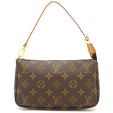 Louis Vuitton Monogram Pochette Accessoires Brown