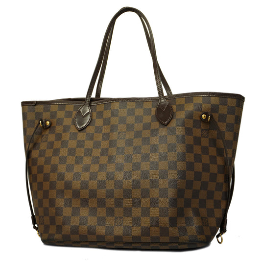 Louis Vuitton Tote Bag Damier Neverfull MM Back