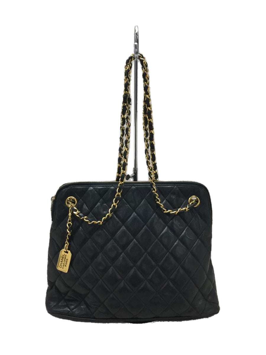 Chanel Shoulder Bag Chain Shoulder Leather Black