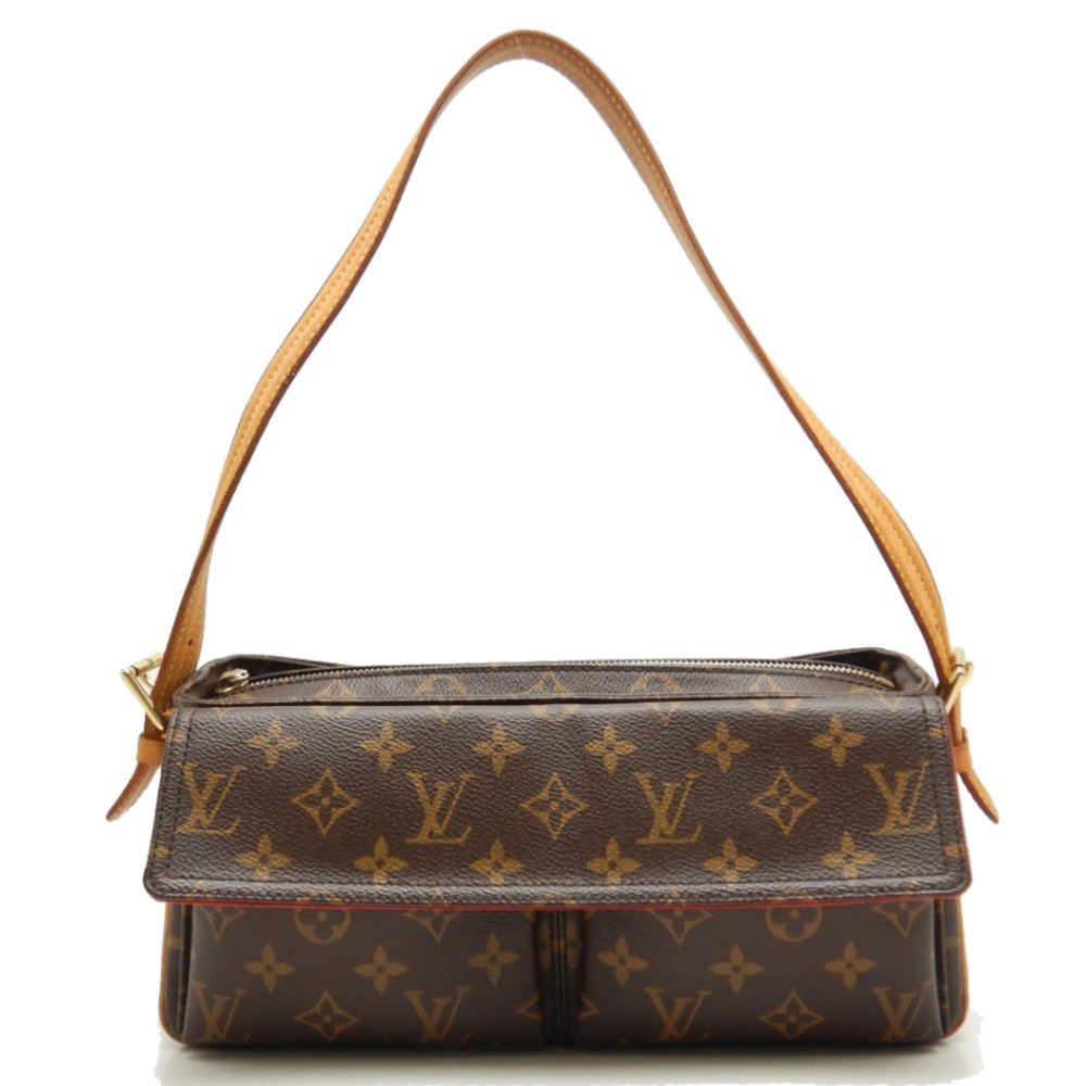 Louis Vuitton Monogram Viva Cite MM Brown Shoulder Bag