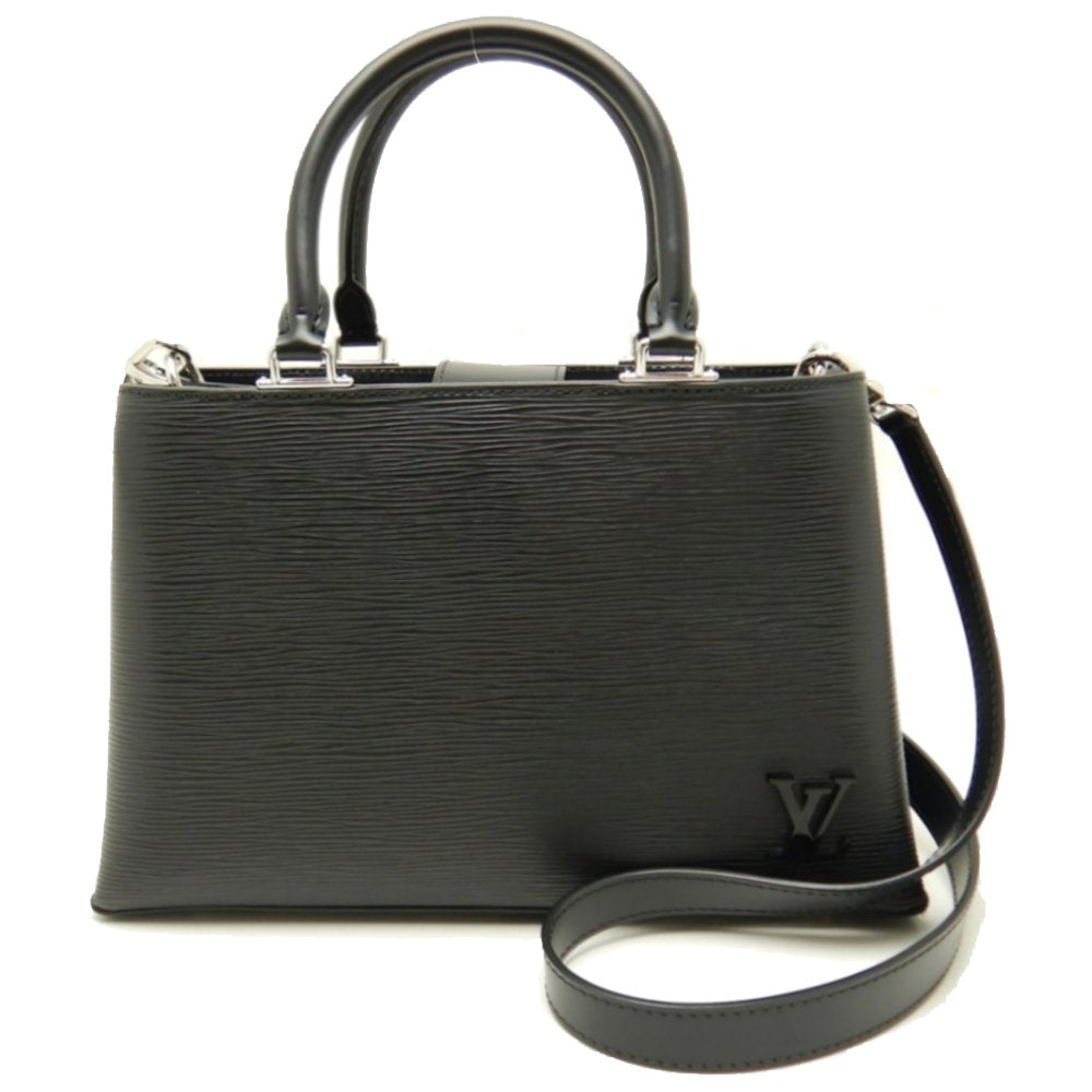 Louis Vuitton Epi Kleber PM Noir 2WAY Bag