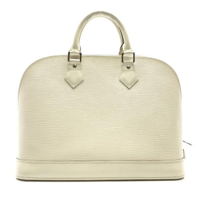 Louis Vuitton Alma Epi Yvoire Handbag White