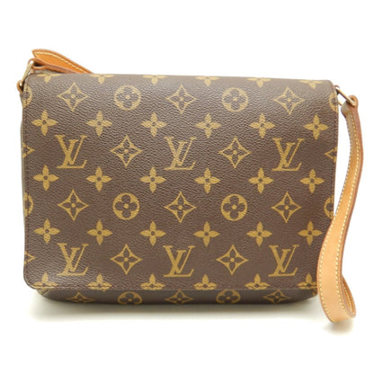 Louis Vuitton Monogram M tte Tango Short Shoulder Bag Brown