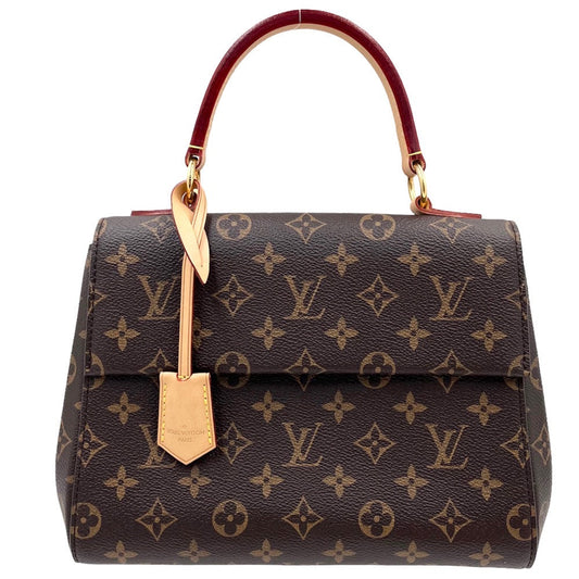 Louis Vuitton Monogram Cluny BB Small Bag Bag Handbag Brown