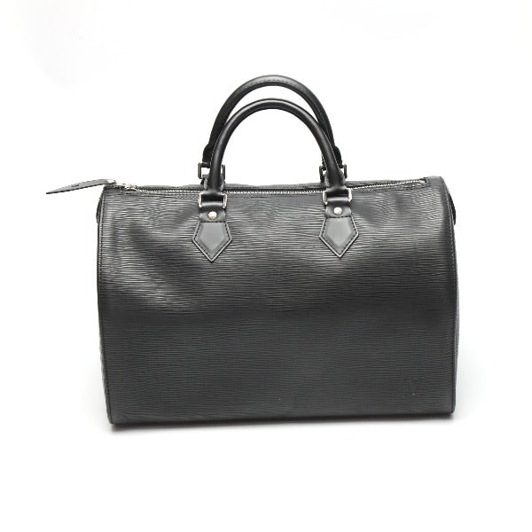 Louis Vuitton Black Handbag Mini Boston Epi Speedy 35