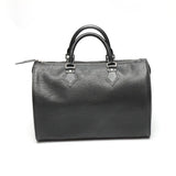 Louis Vuitton Black Handbag Mini Boston Epi Speedy 35