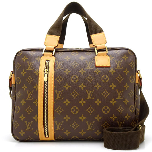 Louis Vuitton Monogram Sac Bosphore Brown Business Bag