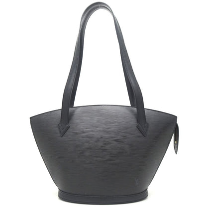 Louis Vuitton Epi Saint-Jacques Poignier Long Noir Tote Bag Black