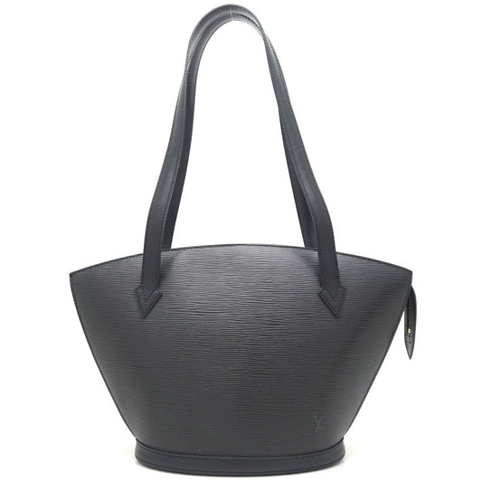Louis Vuitton Epi Saint-Jacques Poignier Long Noir Tote Bag Black