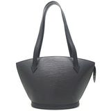 Louis Vuitton Epi Saint-Jacques Poignier Long Noir Tote Bag Black