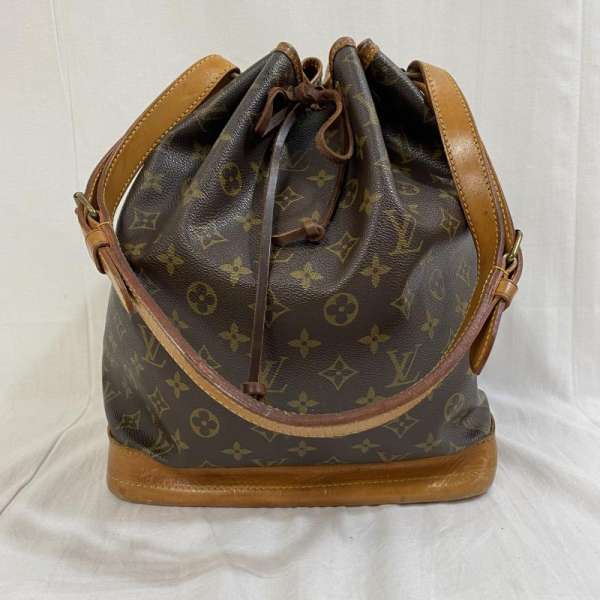 Louis Vuitton Monogram Noe Drawstring Bag Brown