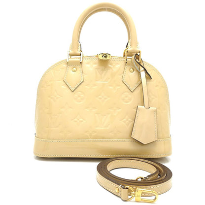 Louis Vuitton  Vernis Alma BB Dune 2WAY Handbag