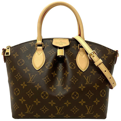 Louis Vuitton 2way Bag Boetie NM PM Brown Beige Monogram
