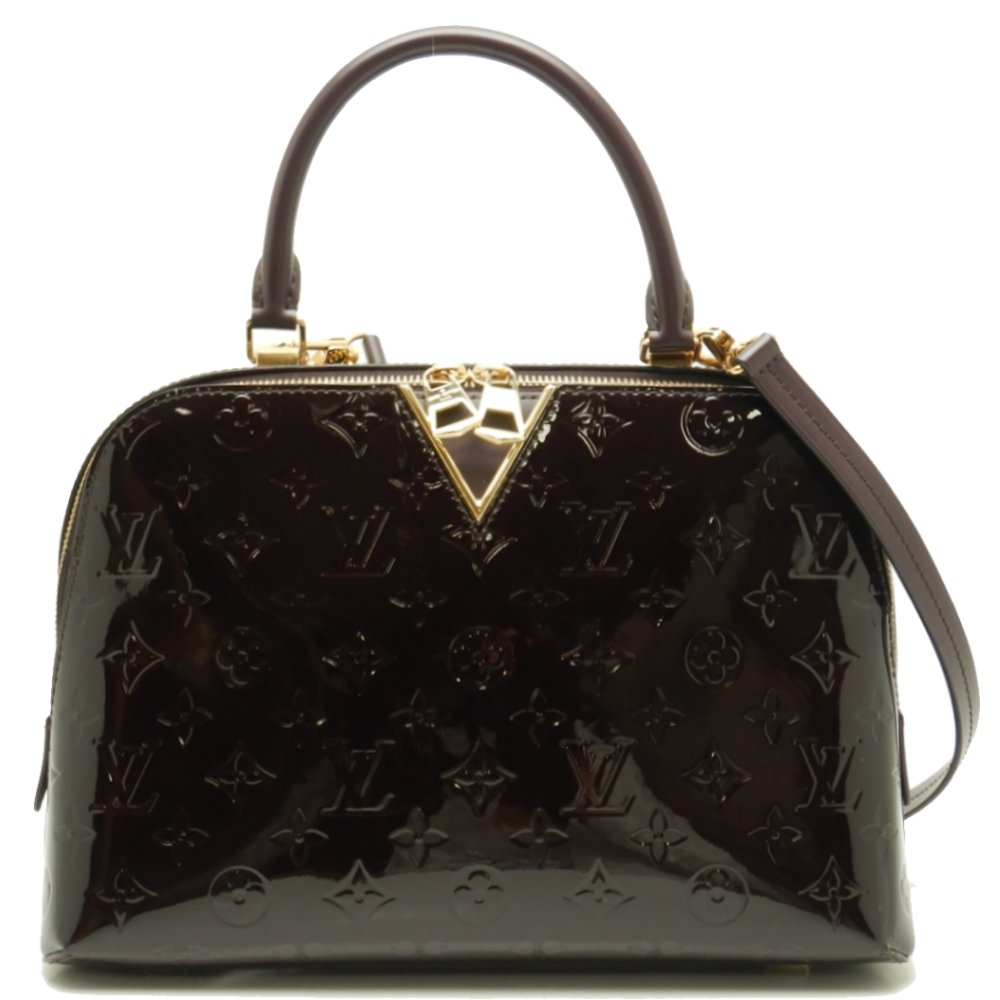 Louis Vuitton Vernis Melrose Amarante Shoulder Bag