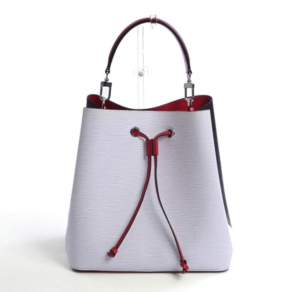 Louis Vuitton Neonoe Handbag Epi Black White