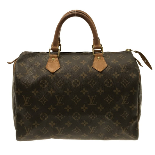 Louis Vuitton Speedy 30 Handbag Monogram Canvas