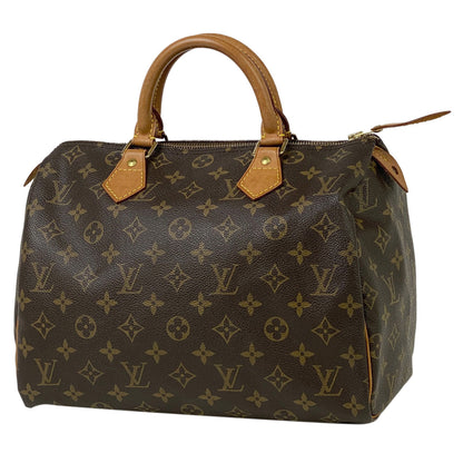 Louis Vuitton Speedy 30 Handbag Monogram Brown