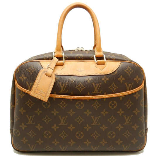 Louis Vuitton Monogram Deauville Brown Handbag
