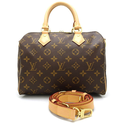 Louis Vuitton Monogram Speedy Bandouliere 25 Brown 2way Bag