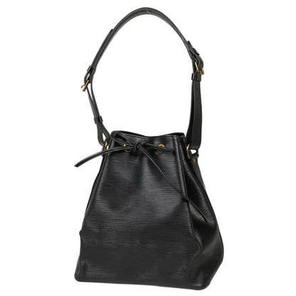 Louis Vuitton Petit Noe Drawstring Shoulder Bag Epi Noir