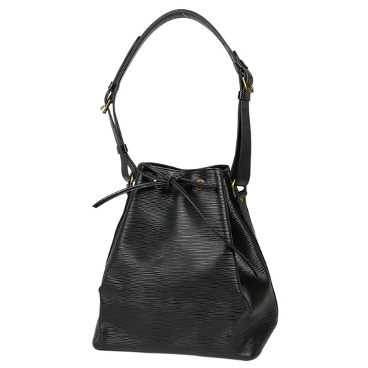 Louis Vuitton Petit Noe Drawstring Shoulder Bag Epi Noir