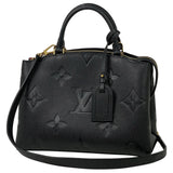 Louis Vuitton Petit Palais PM 2way Shoulder Bag Handbag Monogram