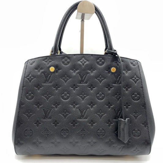 Louis Vuitton Montaigne BB Monogram Implant Handbag Shoulder Bag
