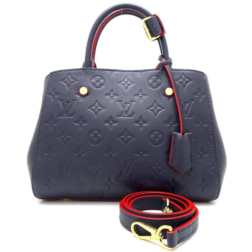 Louis Vuitton Emplant Montaigne BB Marine Rouge 2WAY Bag