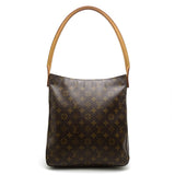 Louis Vuitton Monogram Looping GM Brown Shoulder Bag